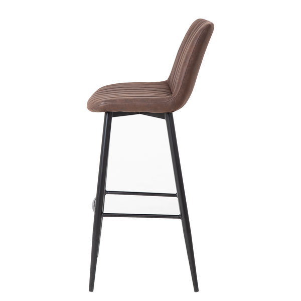 Barstuhl Midge (2er-Set) - Vintage Braun