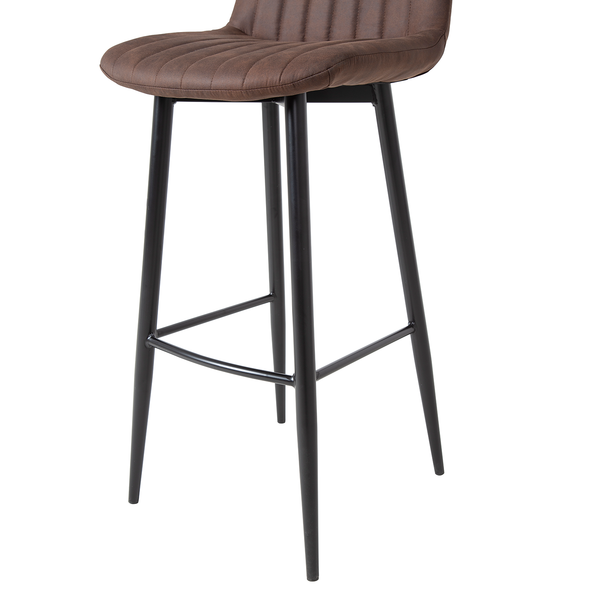 Barstuhl Midge (2er-Set) - Vintage Braun