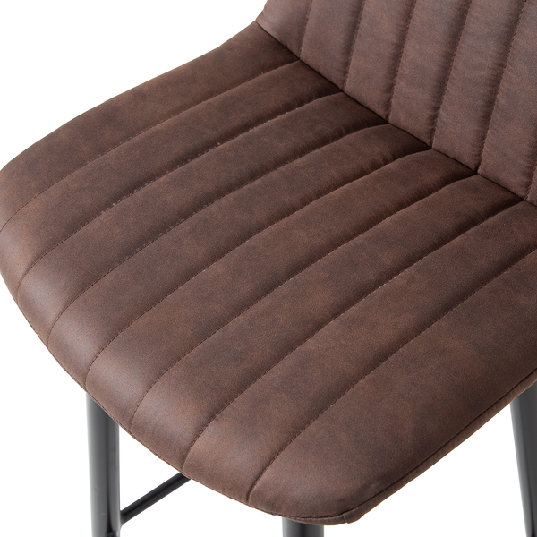 Barstuhl Midge (2er-Set) - Vintage Braun