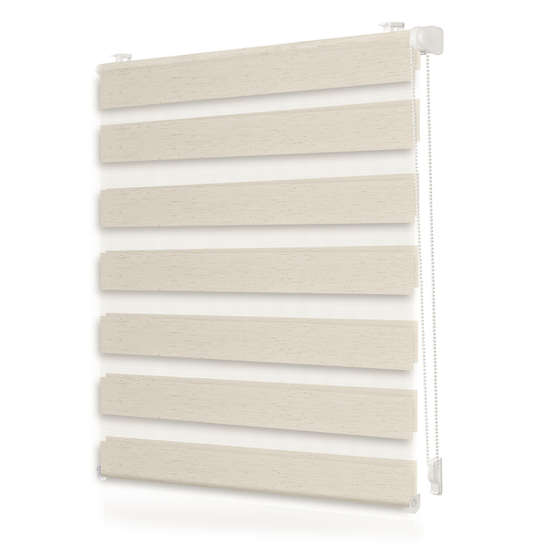 Duo-Rollo Klemmfix II - Polyester - Beige - 45 x 150 cm