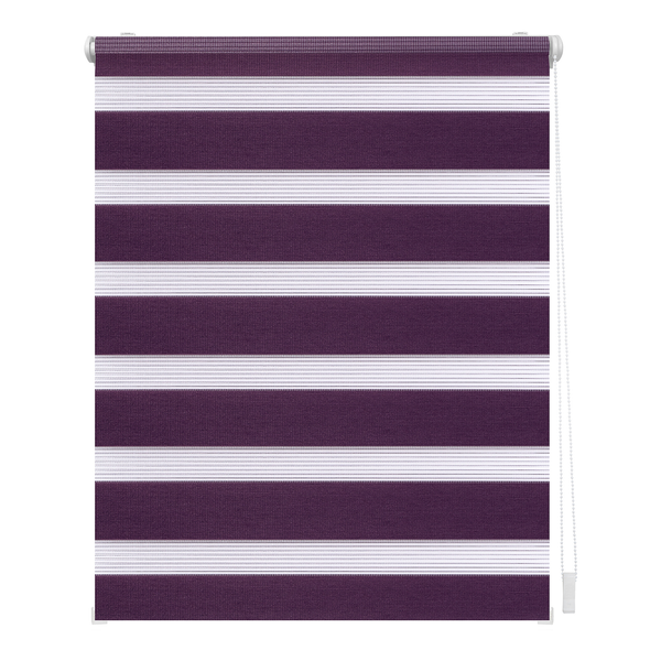 Duo-Rollo Klemmfix II - Polyester - Brombeere - 70 x 150 cm