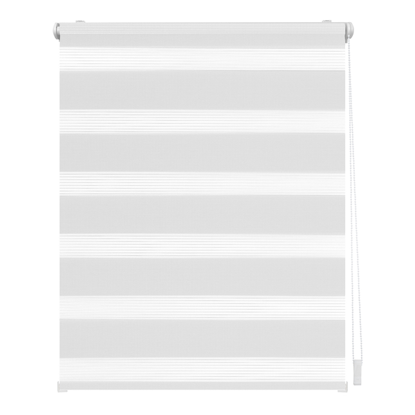 Duo-Rollo Klemmfix II - Polyester - Weiß - 70 x 150 cm