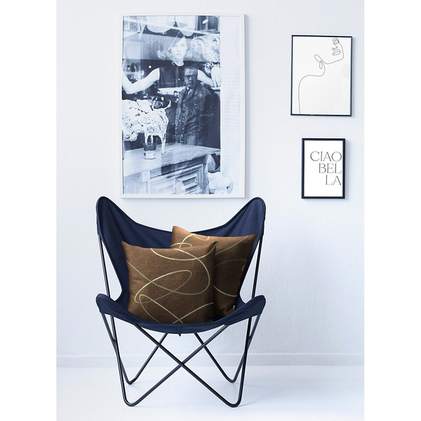 Dekokissen Tasos - Mischgewebe - Braun