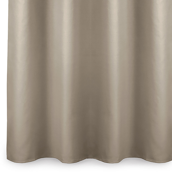 Vorhang mit Kräuselband Blackout I - Polyester - Beige