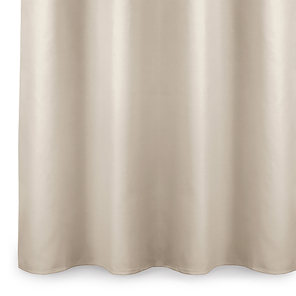 Vorhang mit Kräuselband Blackout I - Polyester - Creme