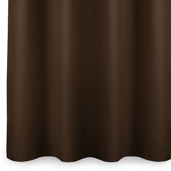 Ösenvorhang Blackout I - Polyester - Braun - 140 x 175 cm