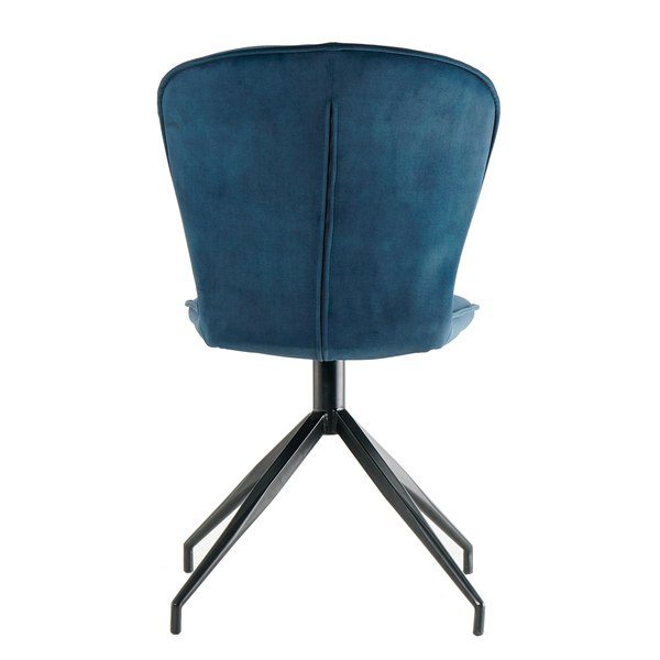 Polsterstuhl Yves (2er-Set) - Meerblau