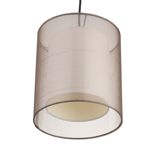 Pendelleuchte Allora II - Satin / Eisen - 1-flammig