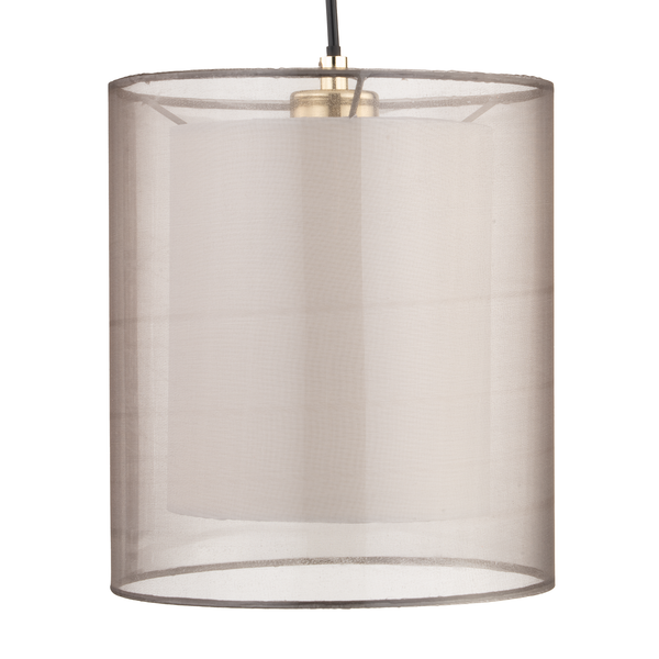 Pendelleuchte Allora II - Satin / Eisen - 1-flammig