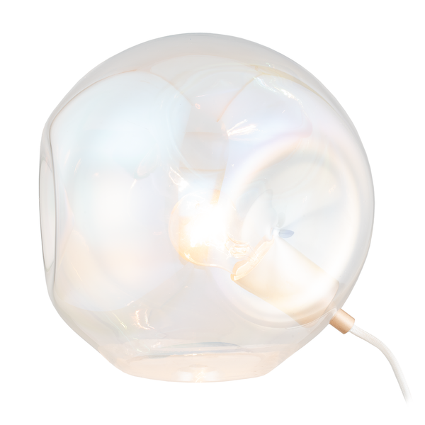 Tischleuchte Arta - Glas - 1-flammig - Durchscheinend