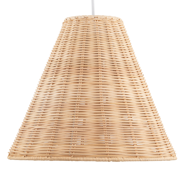 Pendelleuchte Ambria - Rattan / Eisen - 1-flammig