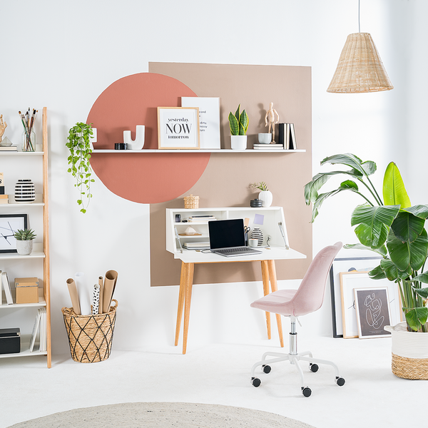 Pendelleuchte Ambria - Rattan / Eisen - 1-flammig