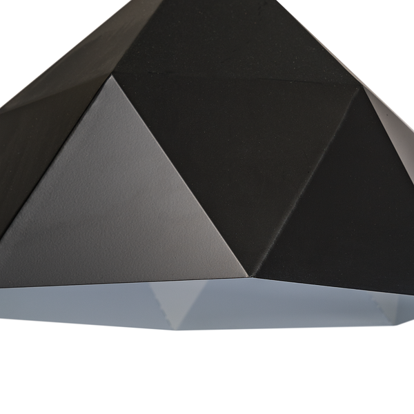 Pendelleuchte Armour - Eisen - 1-flammig - Schwarz