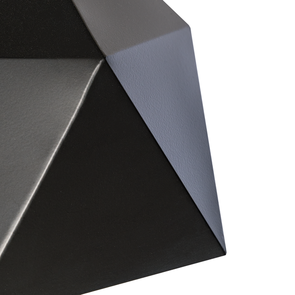 Pendelleuchte Armour - Eisen - 1-flammig - Schwarz