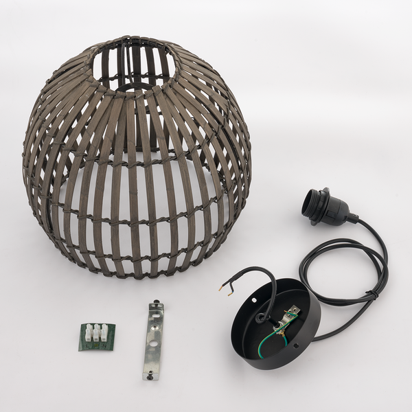 Pendelleuchte Amble - Eisen - 1-flammig