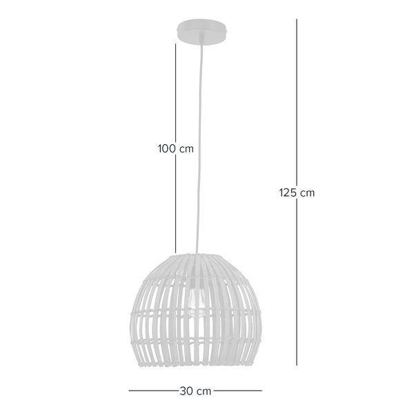 Pendelleuchte Amble - Eisen - 1-flammig