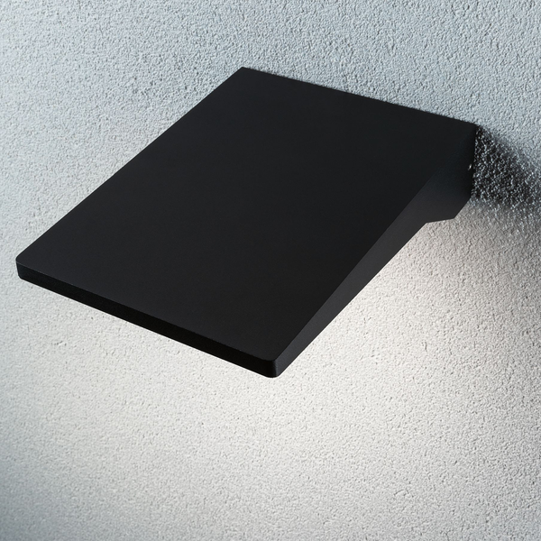 Wandleuchte Acton - Aluminium - 1-flammig - Tiefe: 25 cm