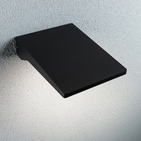 Wandleuchte Acton - Aluminium - 1-flammig - Tiefe: 25 cm