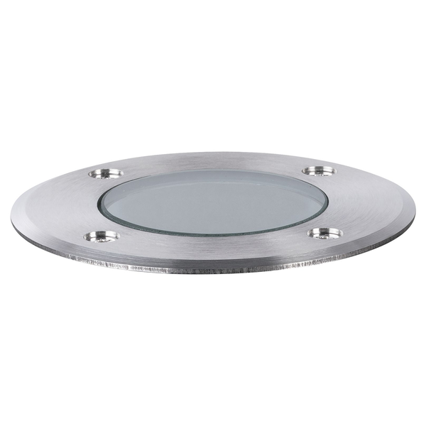 Einbauleuchte Adam - Edelstahl - 1-flammig