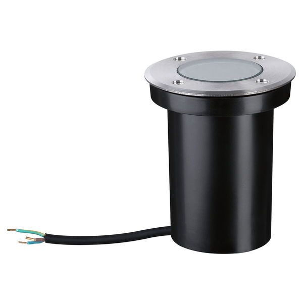 Einbauleuchte Adam - Edelstahl - 1-flammig