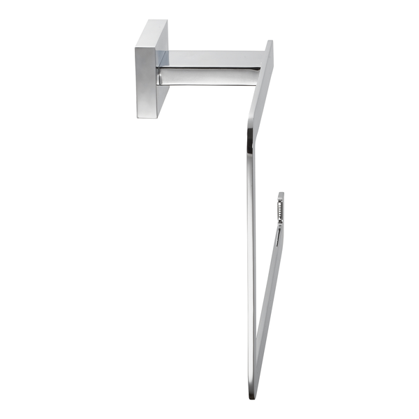 Handtuchring Meo - Messing / Edelstahl - Silber