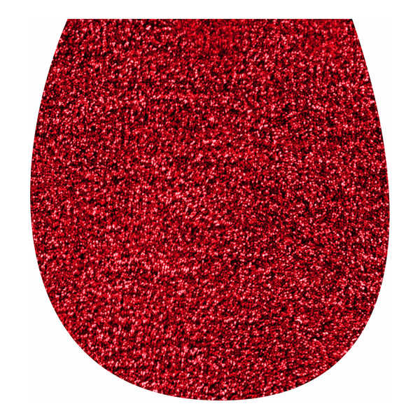 WC-Cover Deckel - Polyacryl - Rot