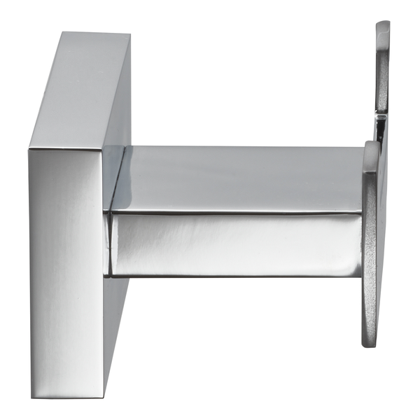 Haken Meo - Messing / Edelstahl - Silber