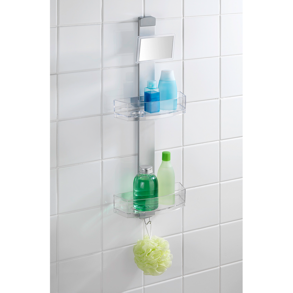 Duschcaddy Premium - Edelstahl - Silber
