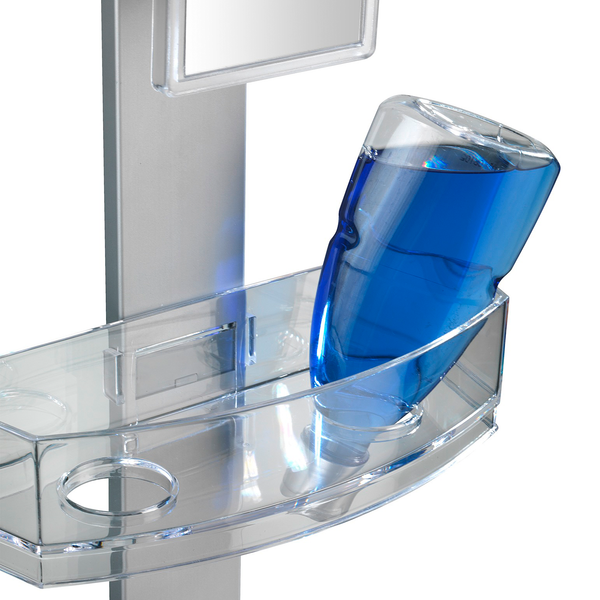 Duschcaddy Premium - Edelstahl - Silber