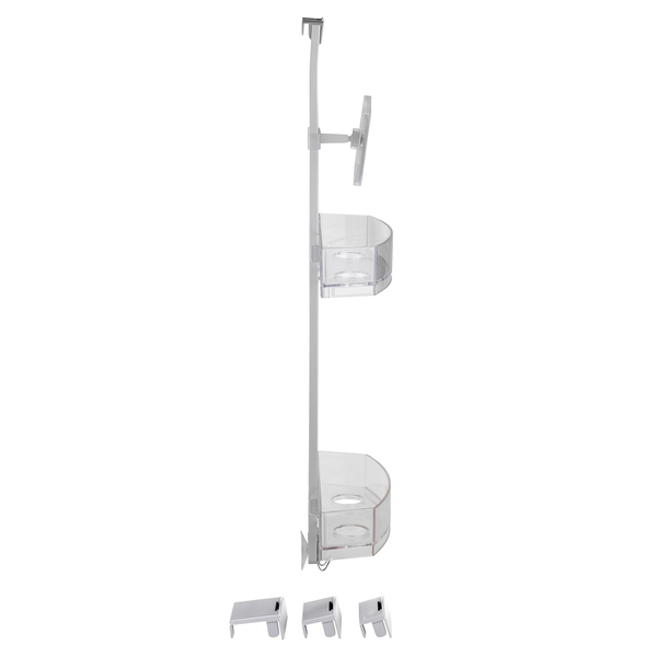 Duschcaddy Premium - Edelstahl - Silber