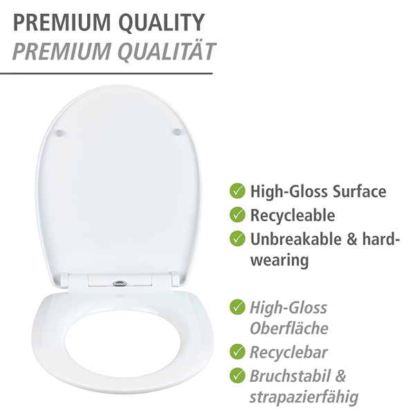 WC-Sitz Polar - Edelstahl - Mehrfarbig