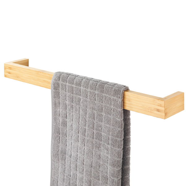 Handtuchstange Bambusa - Bambus - Natur - Breite: 60 cm