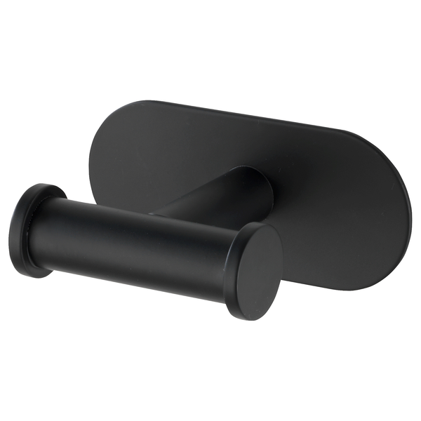 Wandhaken Duo Orea - Edelstahl - Schwarz - Schwarz