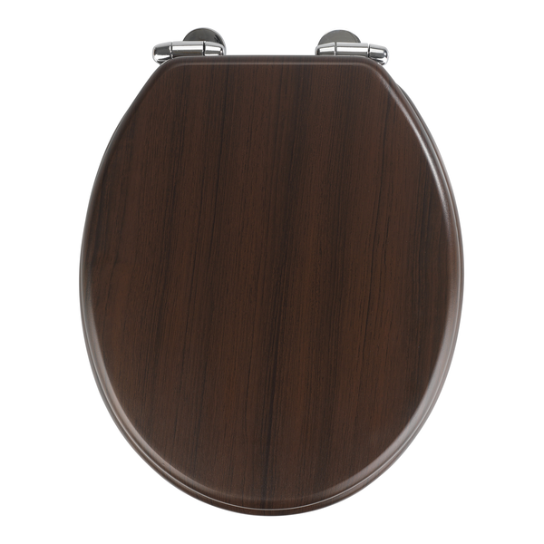 WC-Sitz Wenge - MDF (Mitteldichte Holzfaserplatte) - Dunkelbraun