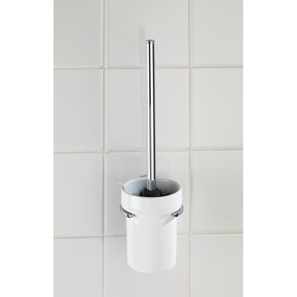 WC-Garnitur Capri - Zinkdruckguss / Keramik - Weiß