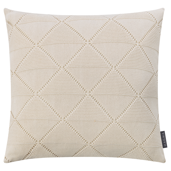 Kissenbezug Purl - Jacquard - Creme