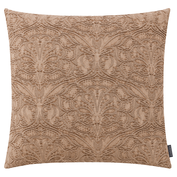 Kissenbezug Levelin - Jacquard - Karamell - 60 x 60 cm
