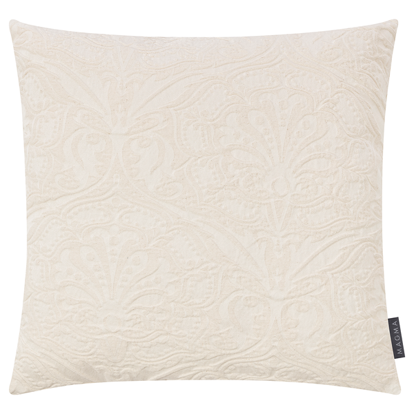 Kissenbezug Levelin - Jacquard - Beige - 50 x 50 cm