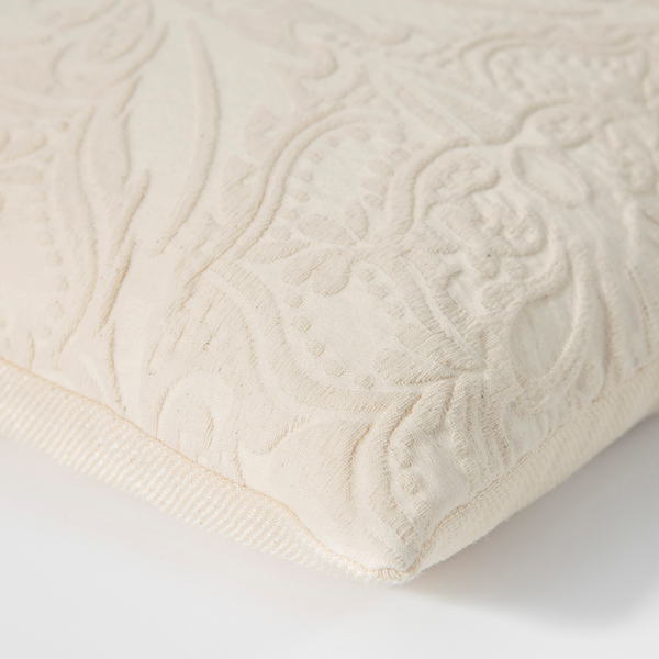 Kissenbezug Levelin - Jacquard - Beige - 50 x 50 cm