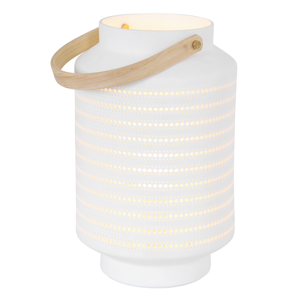 Tischleuchte Porcelain II - Porzellan - 1-flammig