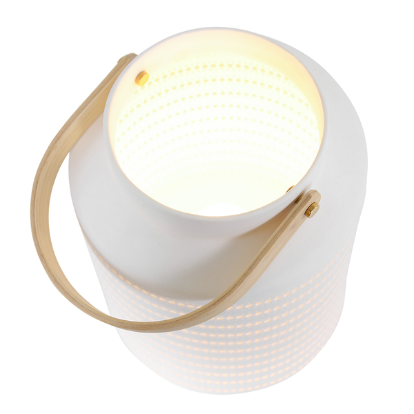Tischleuchte Porcelain II - Porzellan - 1-flammig