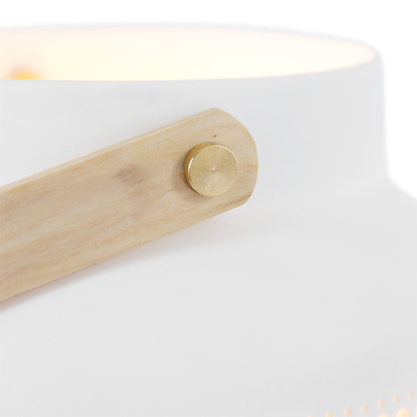 Tischleuchte Porcelain II - Porzellan - 1-flammig