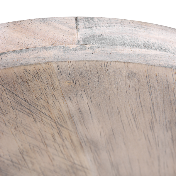 Deckenleuchte Gearwood IV - Aluminium / Eiche massiv - 3-flammig