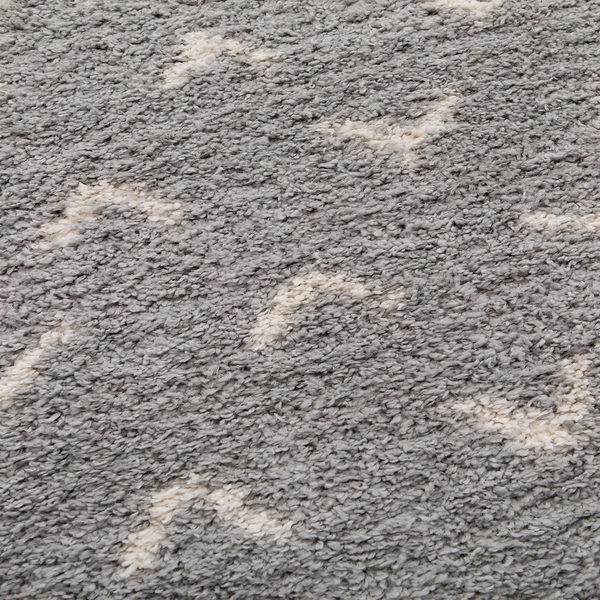 Hochflorteppich Montana II - Kunstfaser - Blau - 80 x 150 cm