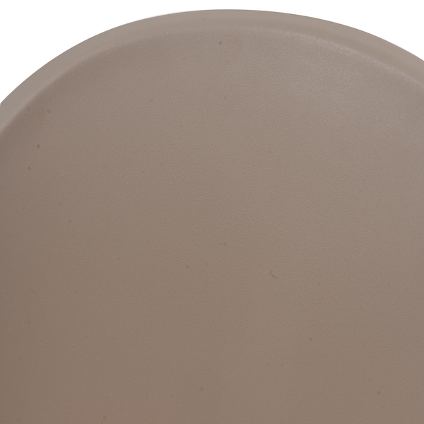 Esszimmerstuhl Doon (2er-Set) - Kunststoff / Buche massiv - Taupe / Buche