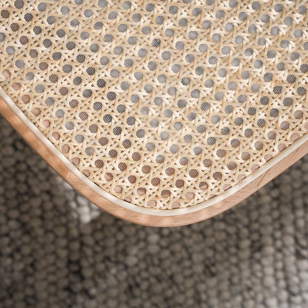 Esszimmerstuhl Sawl I (2er-Set) - Rattan / Buche massiv - Rattan / Buche