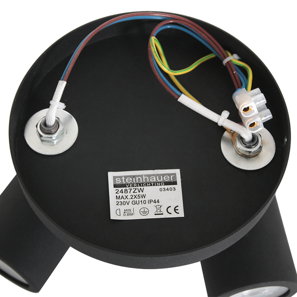 Deckenleuchte Upround - Aluminium - Flammenanzahl: 2