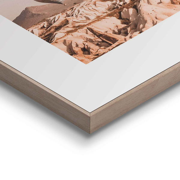 Bild Heißluftballon Ballonfahrt - Holzwerkstoff - Beige - 50 x 70 x 1,6 cm