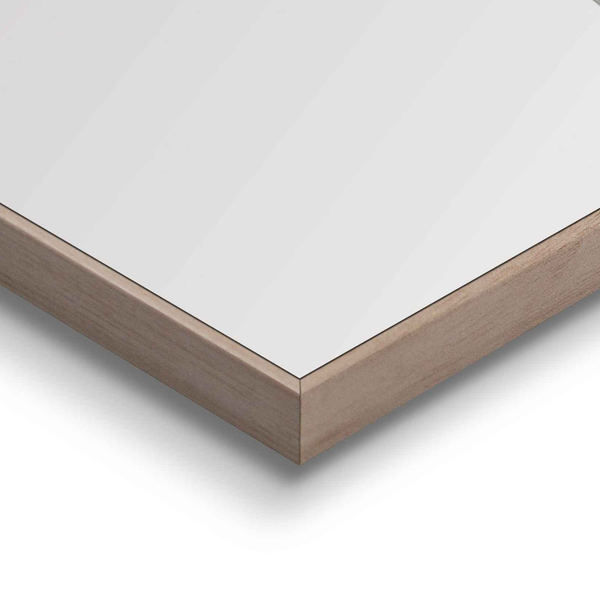 Wandbilder Set Eukalyptus - Holzwerkstoff - Grün - 40 x 50 x 1,6 cm