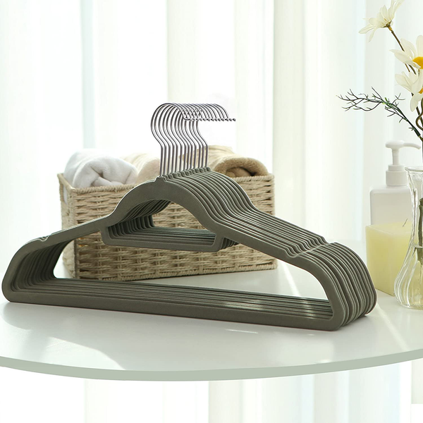 Kleiderbügel Artix (100er-Set) - ABS-Kunststoff - Grau